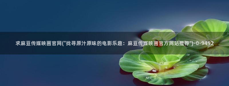 麻豆视频自然标题