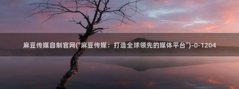 麻豆新片